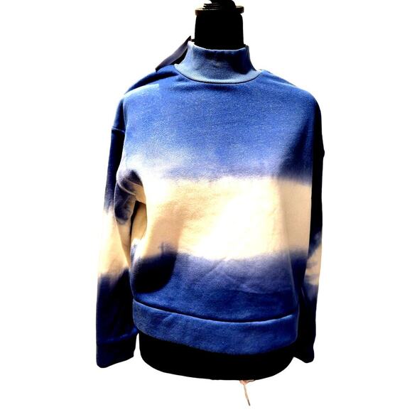 OAT New York Blue Jay Stripe Sweatshirt Size XS NWT - Picture 1 of 11